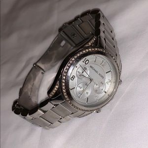 Silver Micheal Kors Watch